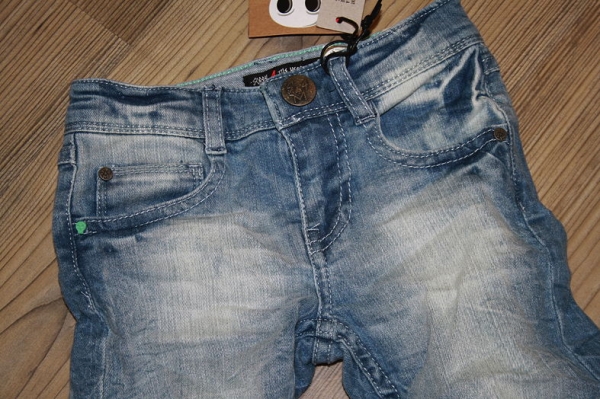 Sorry4theMess slim denim pants bleached