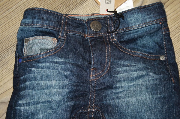 Sorry4theMess slim denim pants brut ---size 3y left only---