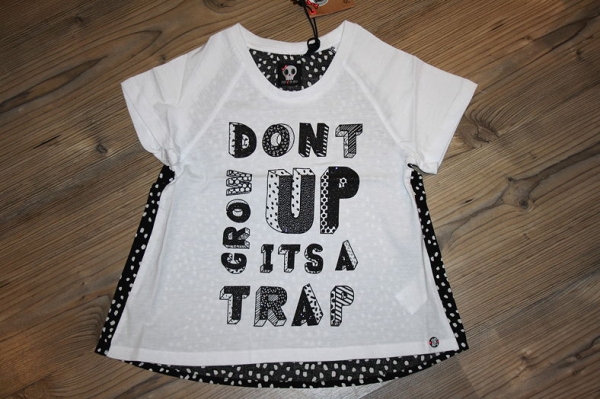 Sorry4theMess fabricmix t-shirt blanc