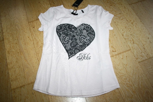 IKKS back to summer romantical tee rose pale