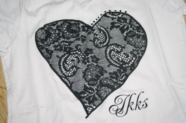 IKKS back to summer romantical tee rose pale