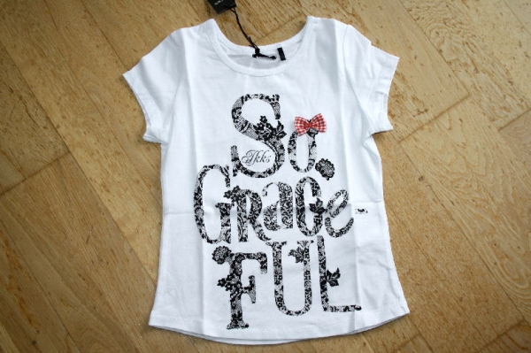 IKKS back to summer romantical tee blanc