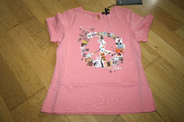 IKKS Laundry "Peace" T-Shirt corail