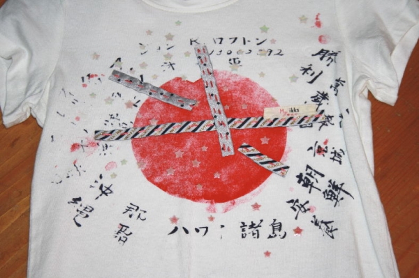 IKKS cargo t-shirt blanc casse