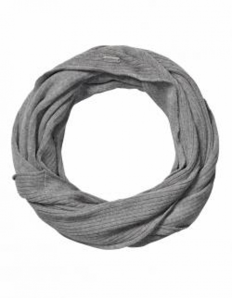 Pepe Jeans Feinstrick-Loopschal Rib collar grey marl
