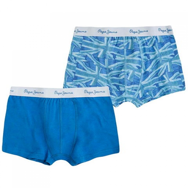 Pepe Jeans Doppelpack Boxershorts Lewis blue
