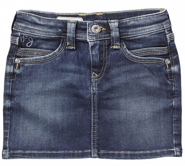 www.ronjas-raeuberlaedchen.de - pepe jeans denim miniskirt saturn denim