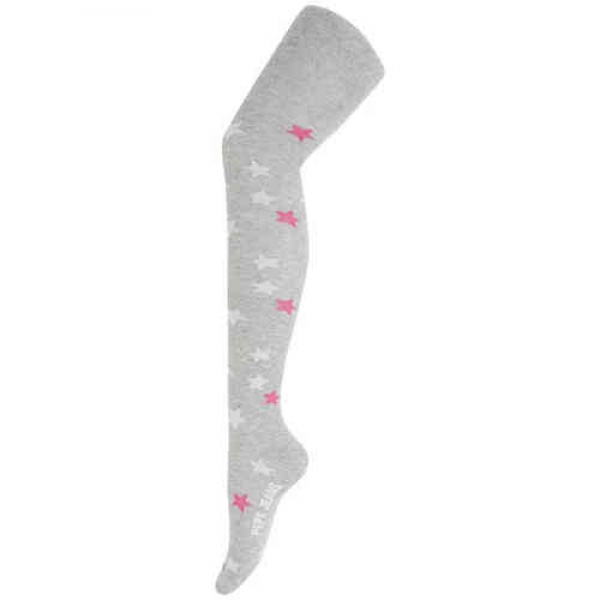 Pepe Jeans star tights Florence grey marl ---size S/2-5y left only---