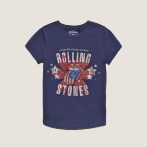 IKKS actua Rolling Stones t-shirt encre