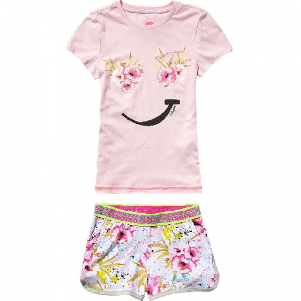 Vingino sleepwear/shorty Wieb sorbet pink